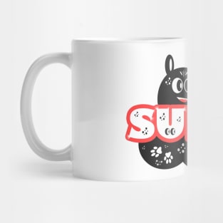 Super Paws - white Mug